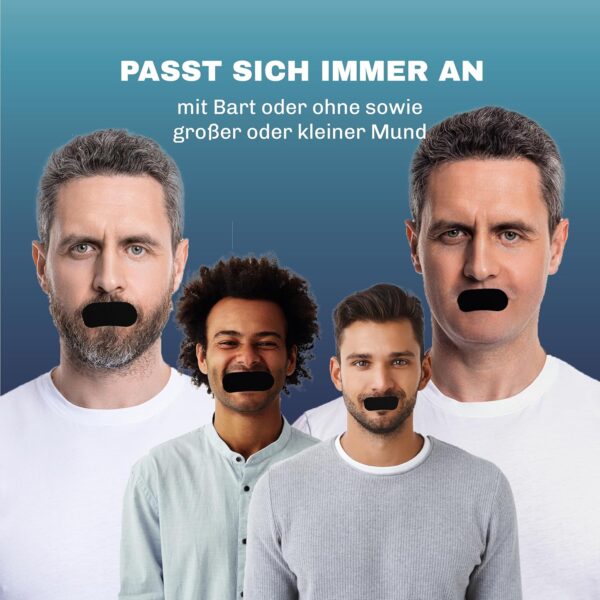 Mundpflaster gegen schnarchen - Mouth tape for sleeping schnarchstopper anti schnarch schnarchen stopper gegen schnarchen schnarchpflaster antischnarchen medical – Bild 6